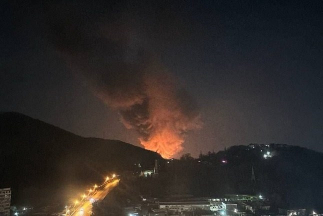 Tuapse oil refinery (Picture: X)